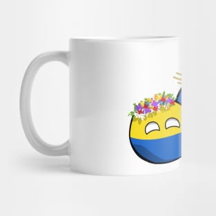 Female Silesia-Ukraine Countryballs Mug